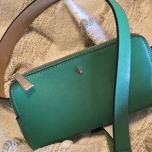 kate spade Green Leather Crossbody Bag